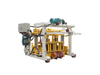 QT40-3A Mobvable hydraulic concrete hollow block egg laying machine