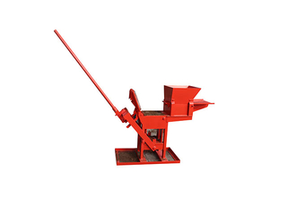 QMR 2-40 manual clay interlocking lego block machine