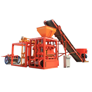 QT4-24B semi auto cement brick block machine stone block molding machine for sale